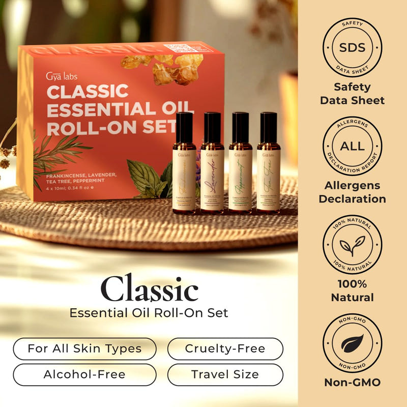 Classic Roll on Essential Oils Set