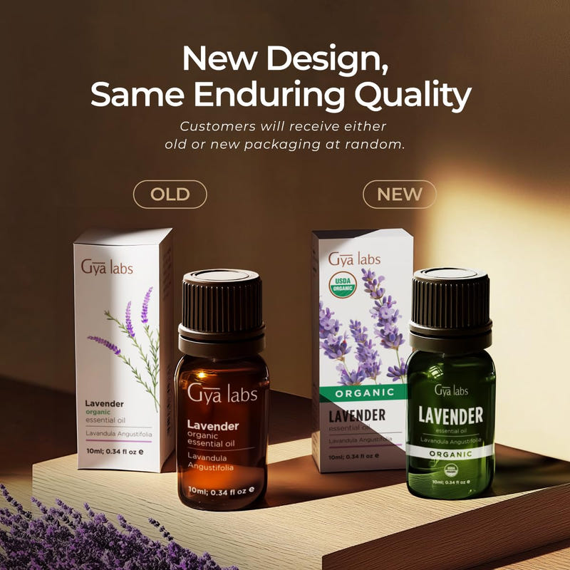Organic Lavender Essential Oil 0.34 Fl Oz