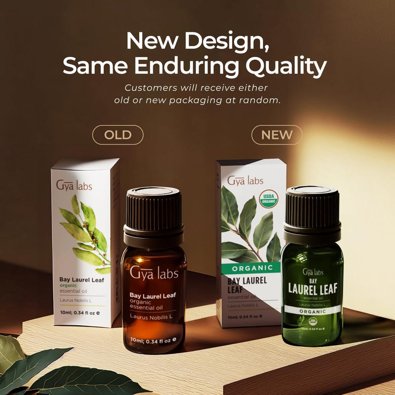 Organic Bay Leaf Essential Oil 0.34 Fl Oz
