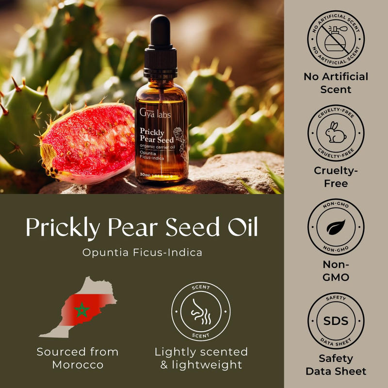 Prickly Pear Seed Carrier Oil 1 Fl Oz