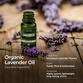 Organic Lavender Essential Oil 0.34 Fl Oz