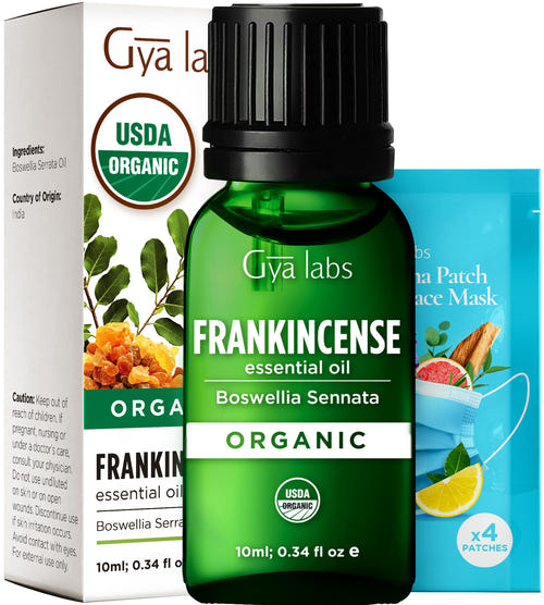 Organic Frankincense Essential Oil 0.34 Fl Oz