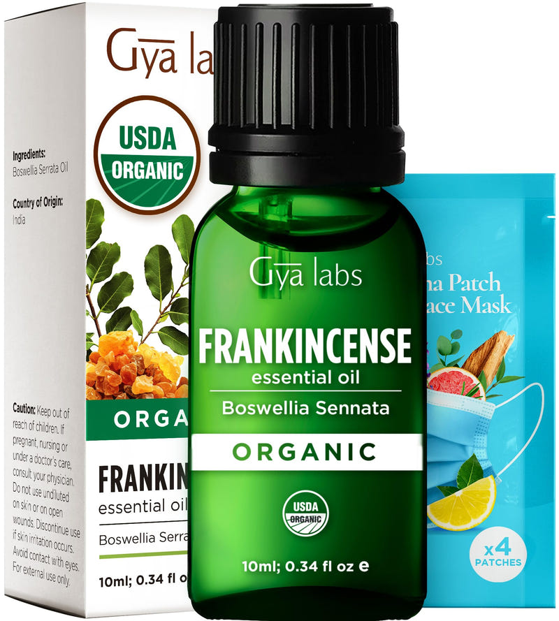 Organic Frankincense Essential Oil 0.34 Fl Oz