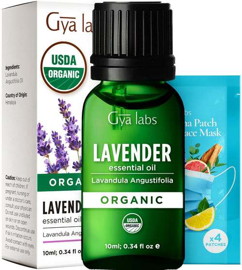 Organic Lavender Essential Oil 0.34 Fl Oz
