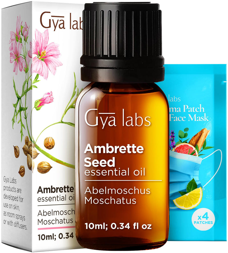 Ambrette Seed Essential Oil 0.34 Fl Oz