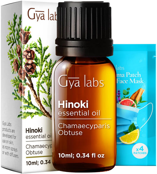 Hinoki Essential Oil 0.34 Fl Oz