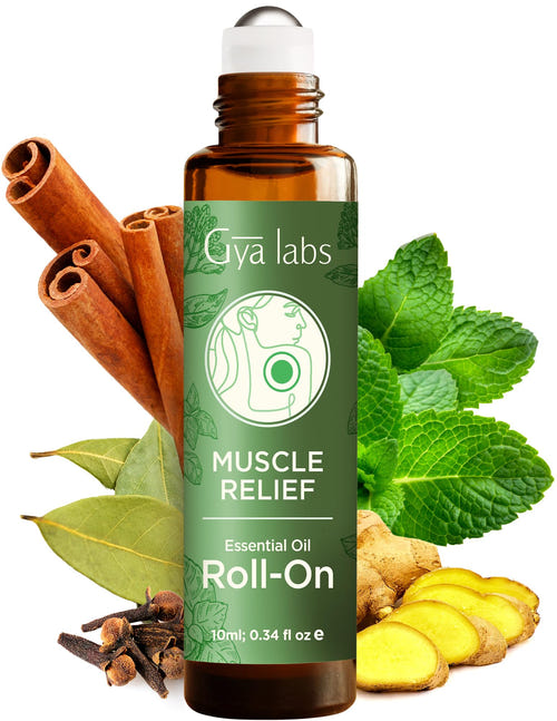 Muscle Relief Essential Oil Roll On 0.34 Fl Oz