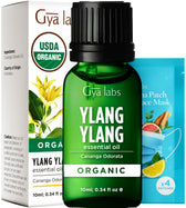 Organic Ylang Ylang Essential Oil 0.34 Fl Oz