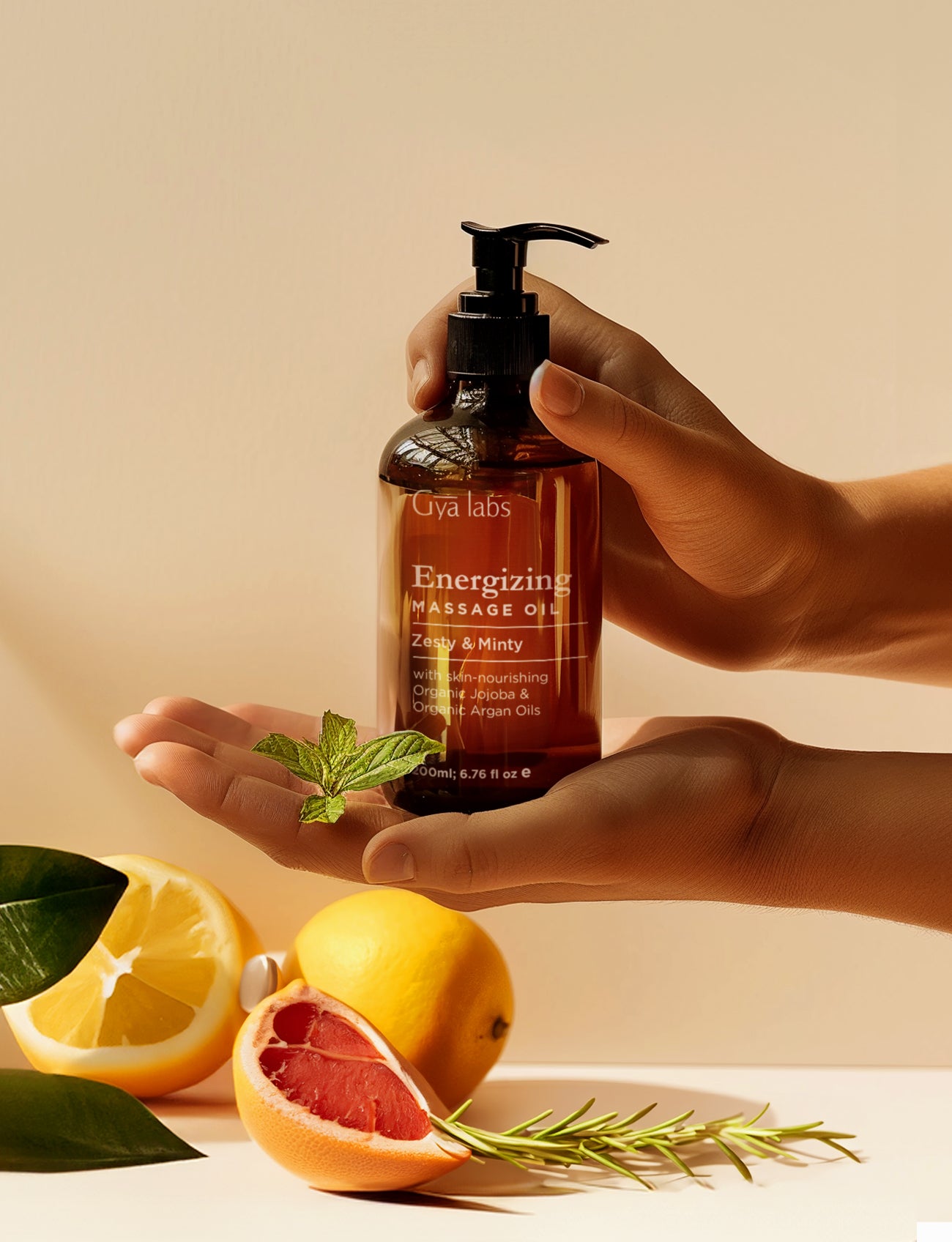 Energizing Massage Oil