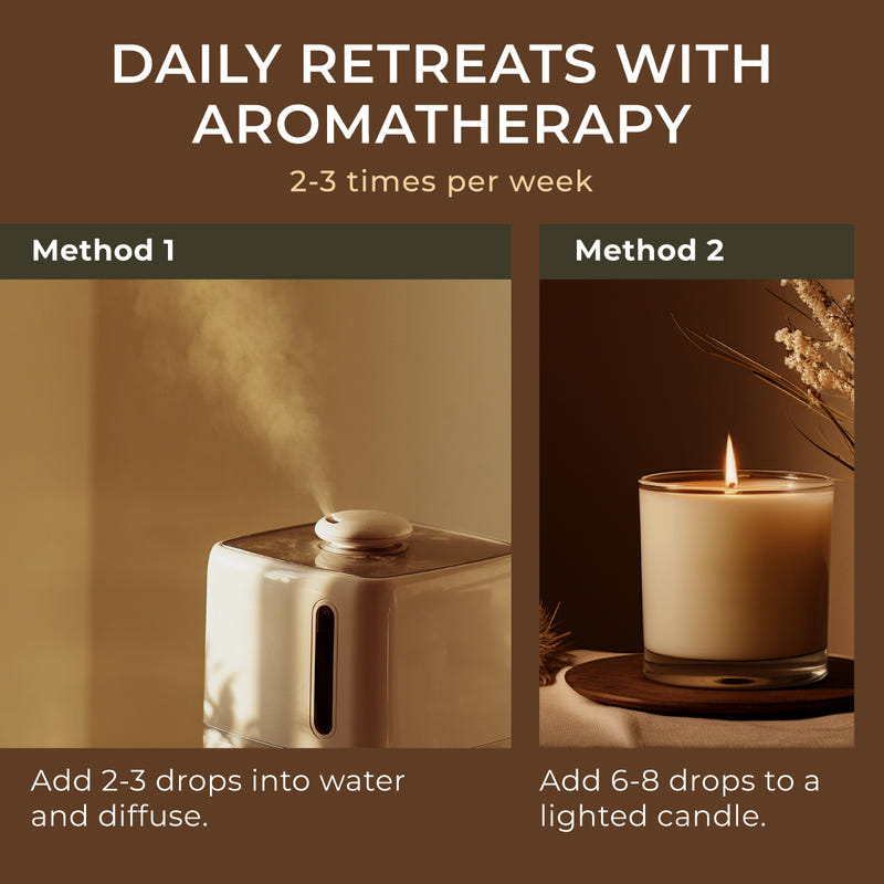 Eucalyptus Essential Oil with Aromatherapy Stone 4 Fl Oz