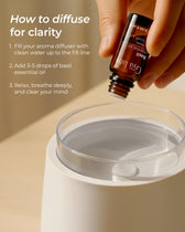 how to diffuse Basil Essential Oil
