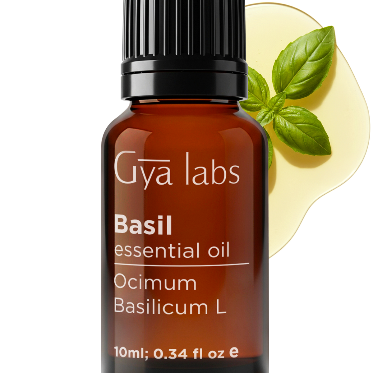 Basil Essential Oil – Sweet Basil Aromatherapy – Gya Labs