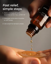 fast relief with  Birch essential oil