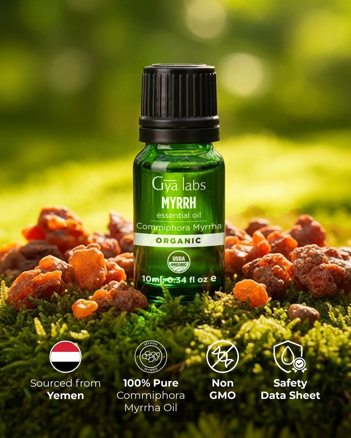 Organic Myrrh Oil | GyaLabs