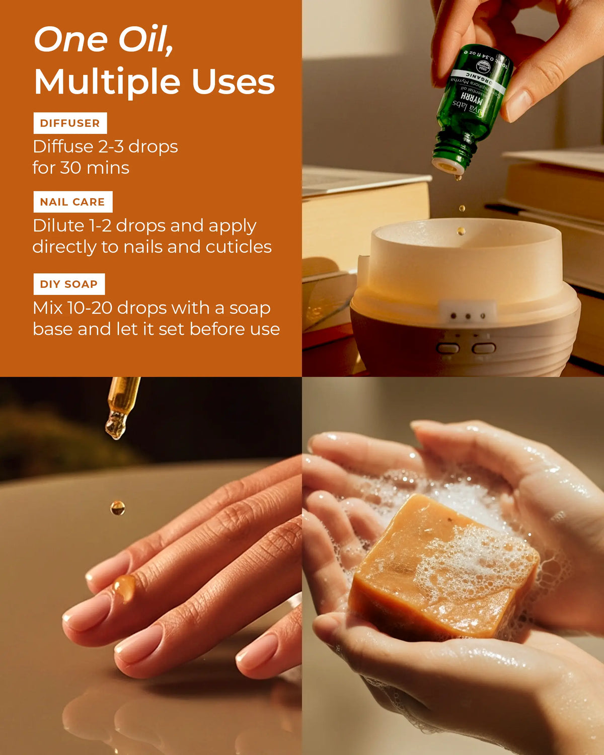 Organic Myrrh Oil | GyaLabs