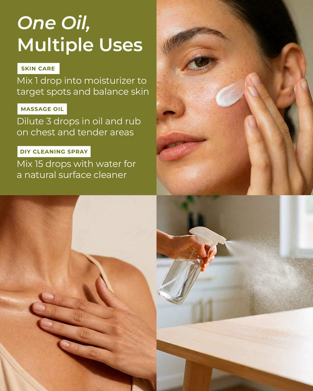 multiple uses of niaouli essential oil