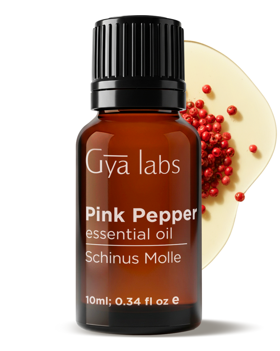 Pink Pepper Essential Oil – Spicy Fresh Fragrance – Gya Labs