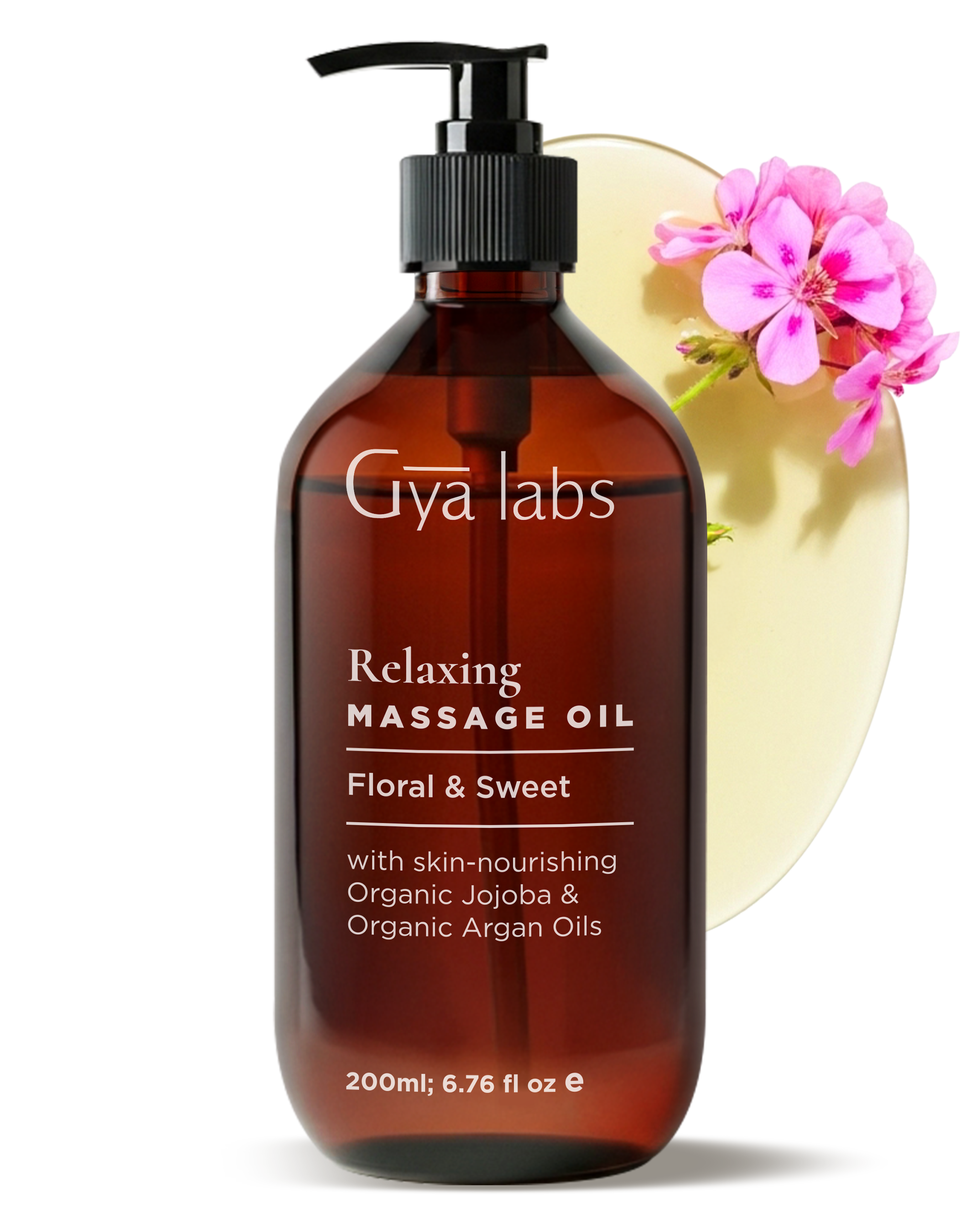Relaxing Massage Oil – Body Care for Deep Relaxation – Gya Labs