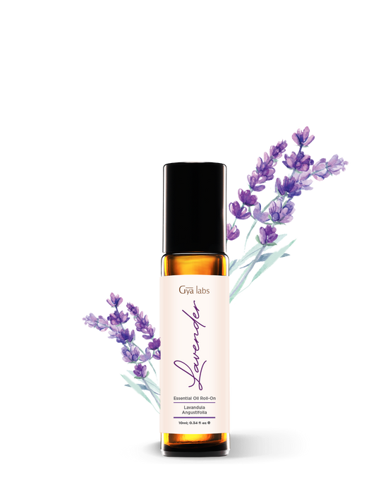 lavendar essential oil roll on bottle